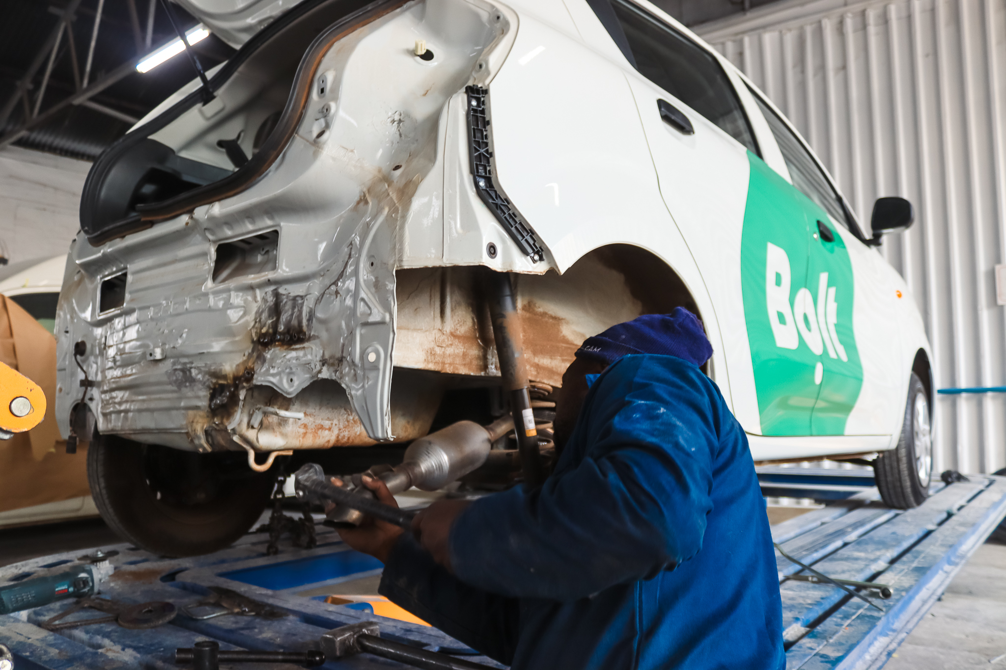 Car Repair Before